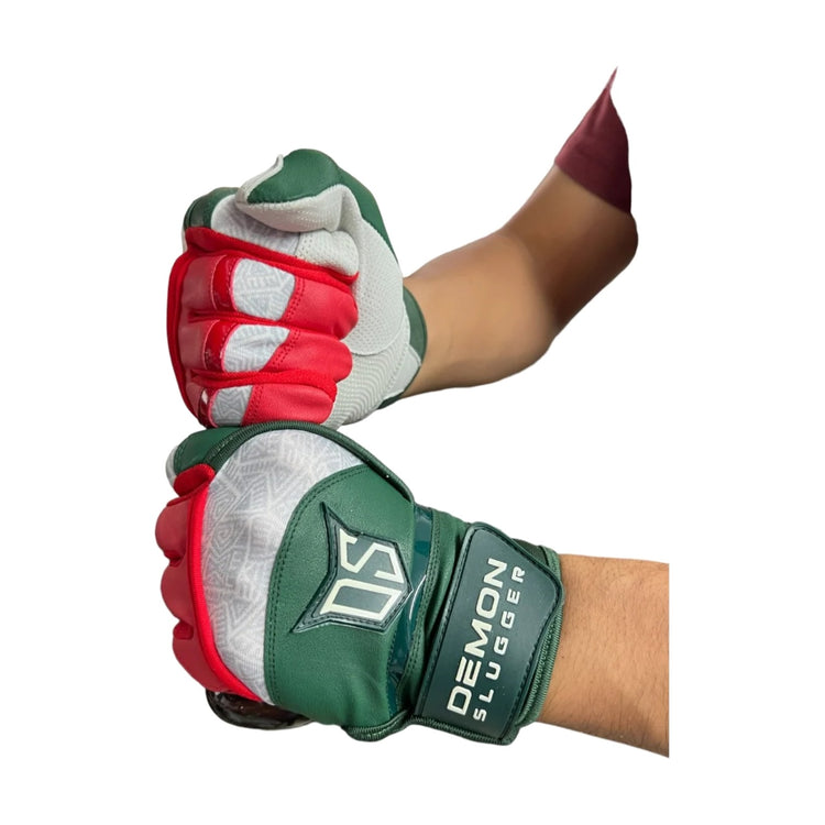 Guantes De Bateo Demon Slugger Ds Heritage Mexico Mediana