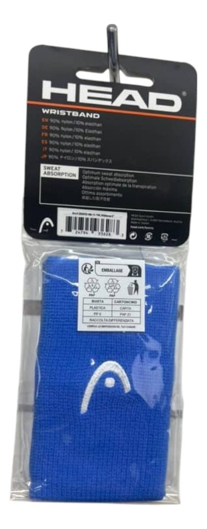 Muñequera Head Wristband 5 Celeste