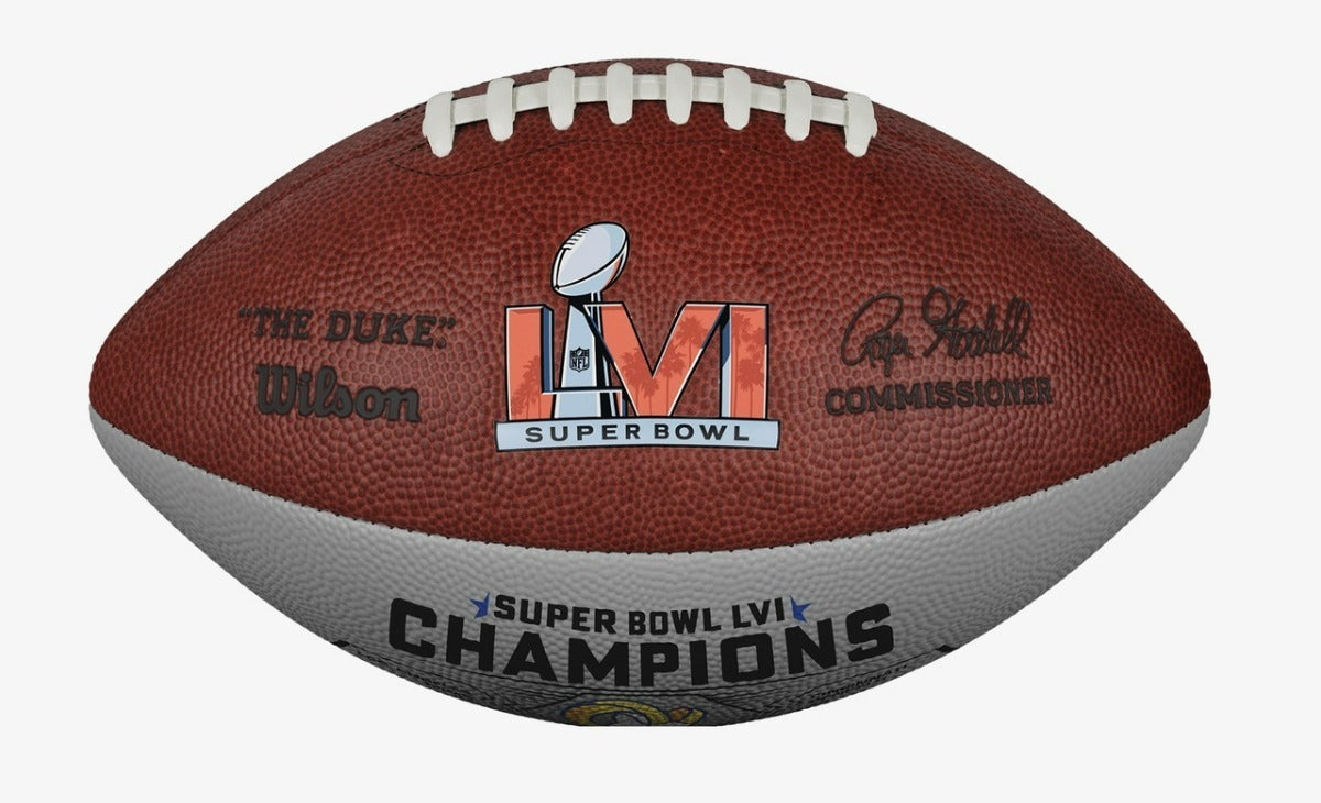 Balon Americano Nfl Super Bowl Lvi Rams Championship Wilson