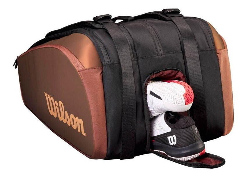 Raquetero De Tenis Wilson Super Tour 15r Pro Staff V14