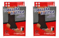 2 - Pack Tobillera Elástica Campeón Blanca L