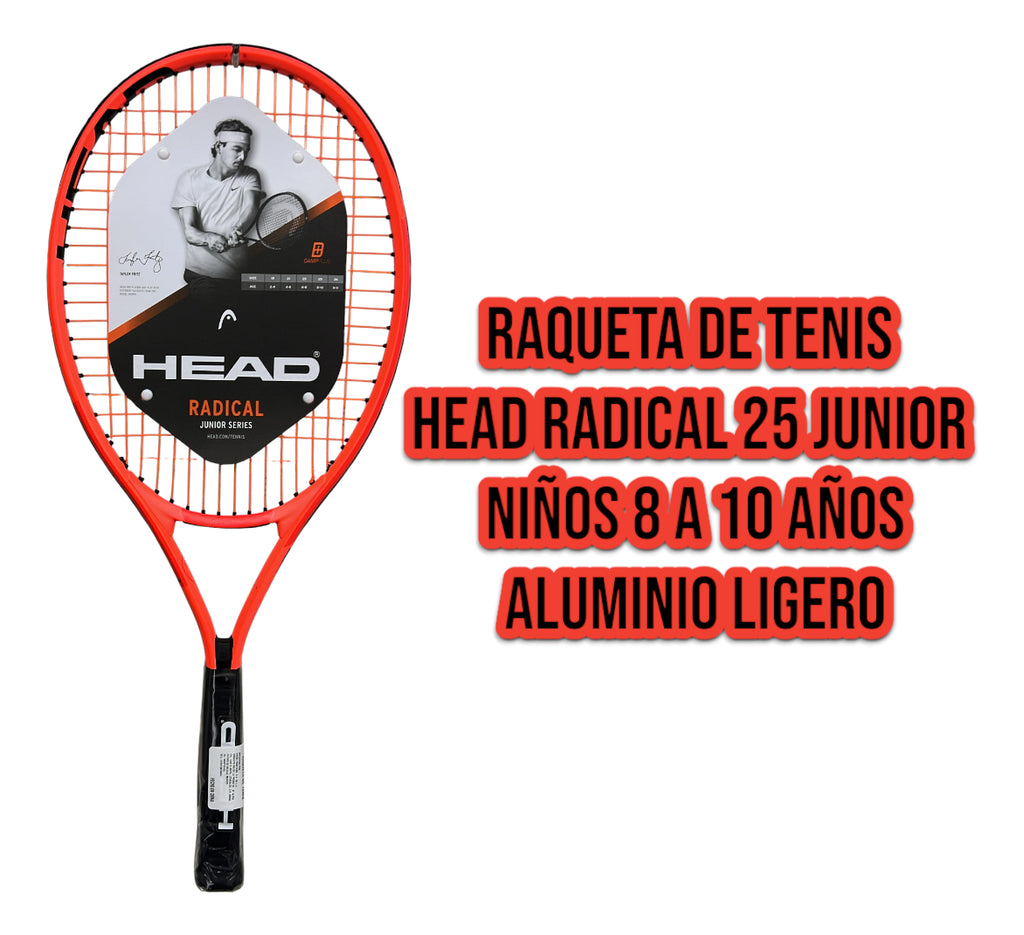 Raqueta De Tenis Head Radical 25 Junior | Niños 8 A 10 Años