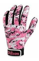 Guantes De Americano Wilson Camu Rosas Chicos Para Niños