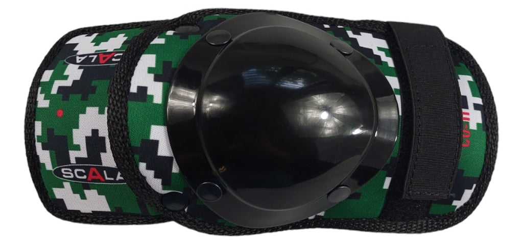 Codera Para Bateador Scala Camu Verde Infantil