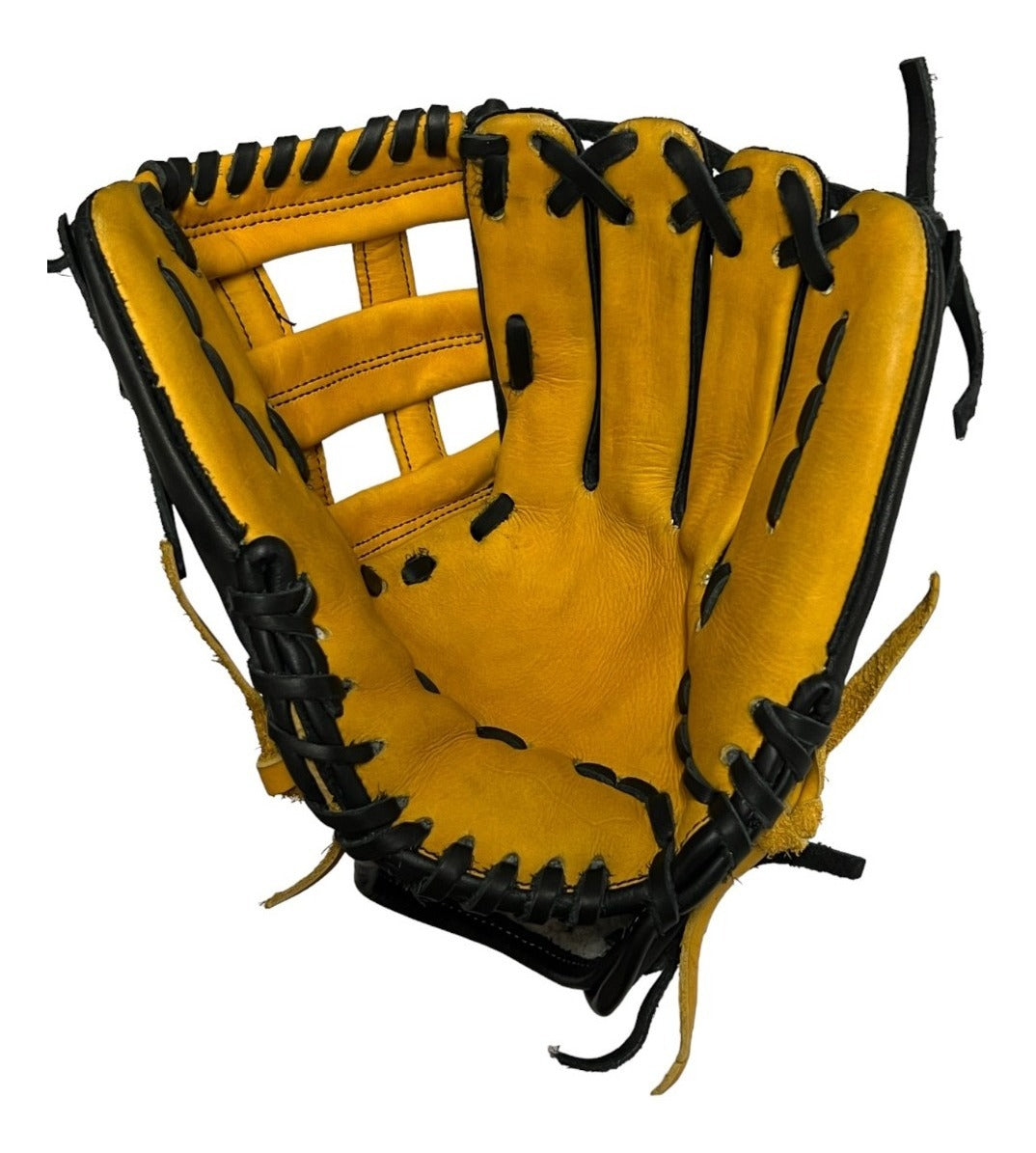 Guante De Beisbol Radach Pro Cuadro Caja H 12in Black Gold