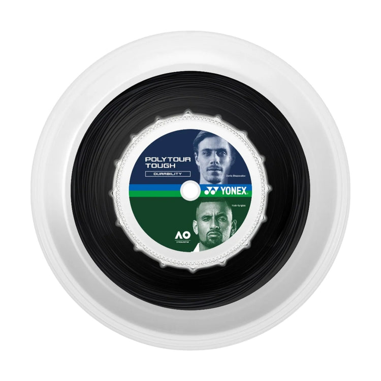 Rollo De Cuerda Yonex Polytour Tough 125 Black