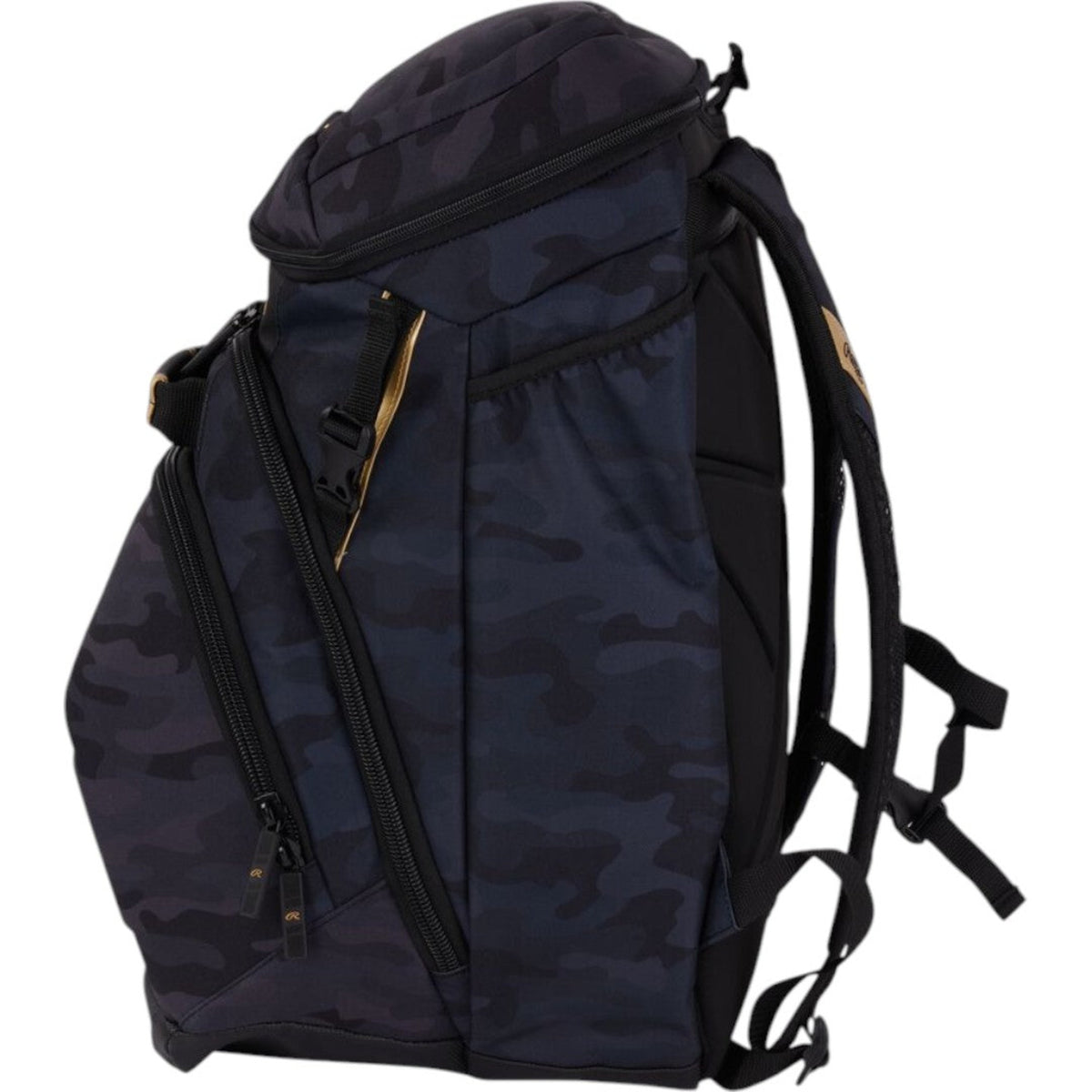 Backpack De Béisbol Rawlings Gold Collection Black Camo