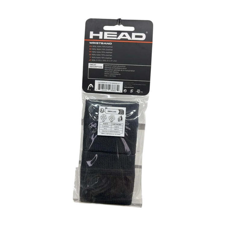 Muñequera Head Wristband 2.5 Gris
