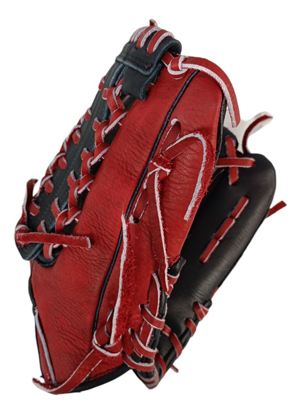 Guante De Beisbol Radach Rookie 12.75in Caja Tejida Rojo/ngo