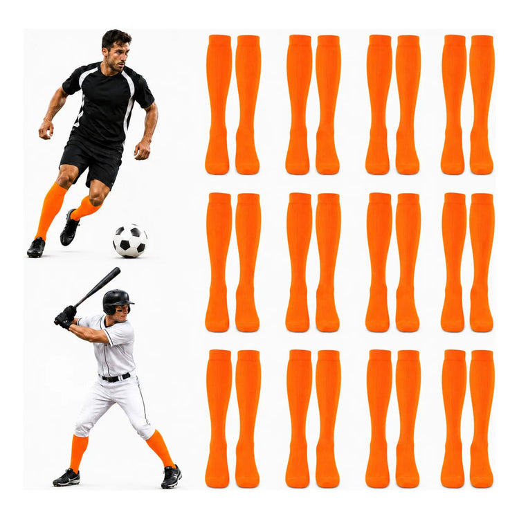 Pack 12 Pares Medias Deportivas Adulto Béisbol Fútbol Nfosfo
