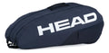 Raquetero Head Base M Azul Marino Para 6 Raquetas Tenis Pro