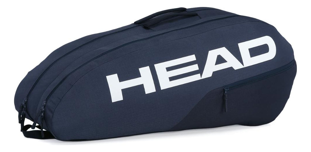 Raquetero Head Base M Azul Marino Para 6 Raquetas Tenis Pro