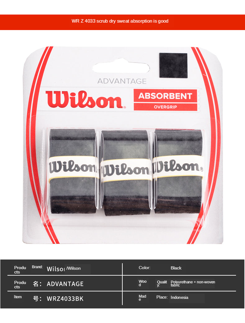 Overgrips Wilson Advantage Paquete C/3 C/envio