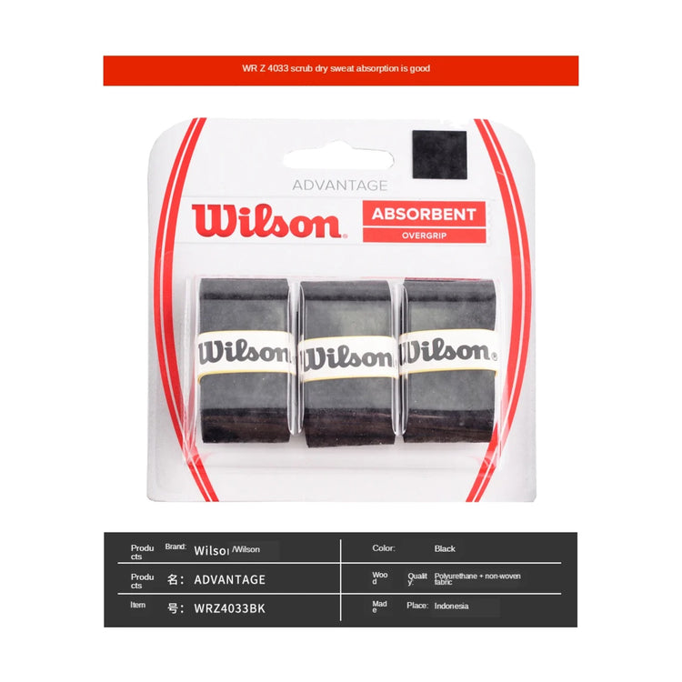 Overgrips Wilson Advantage Paquete C/3 C/envio