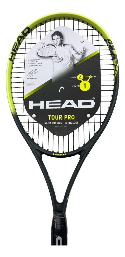 Raqueta Head Tour Pro 16x19 Tenis 1/4