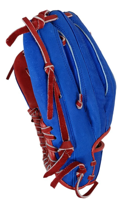 Guante De Beisbol Radach Rookie 12.75in Caja Tejida Rey/rojo