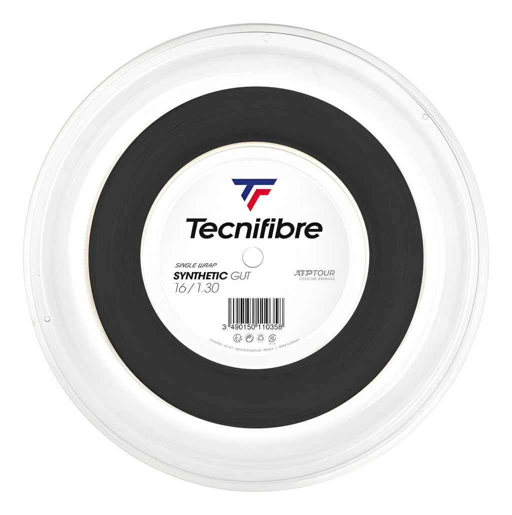 Rollo De Cuerda Tecnifibre Synthetic Gut 1.30mm Negro