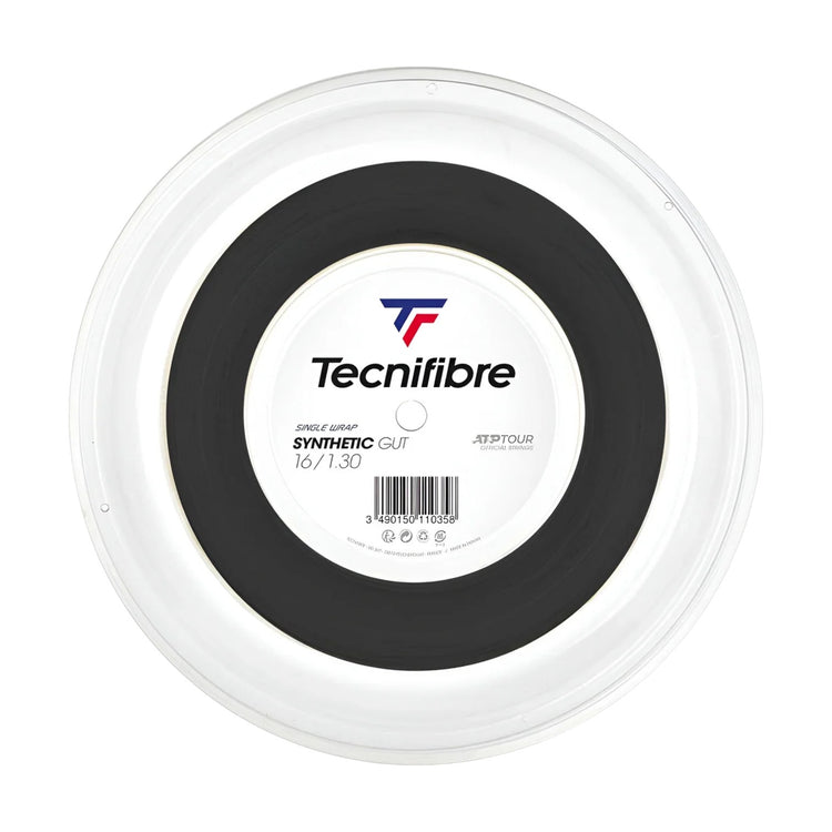 Rollo De Cuerda Tecnifibre Synthetic Gut 1.30mm Negro