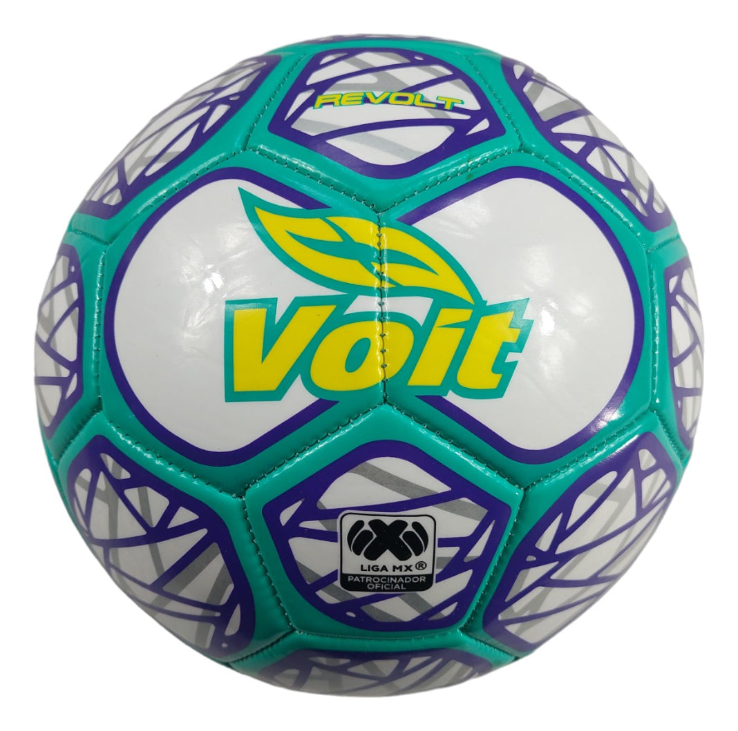 Balon Futbol #5 Voit Revolt Morado