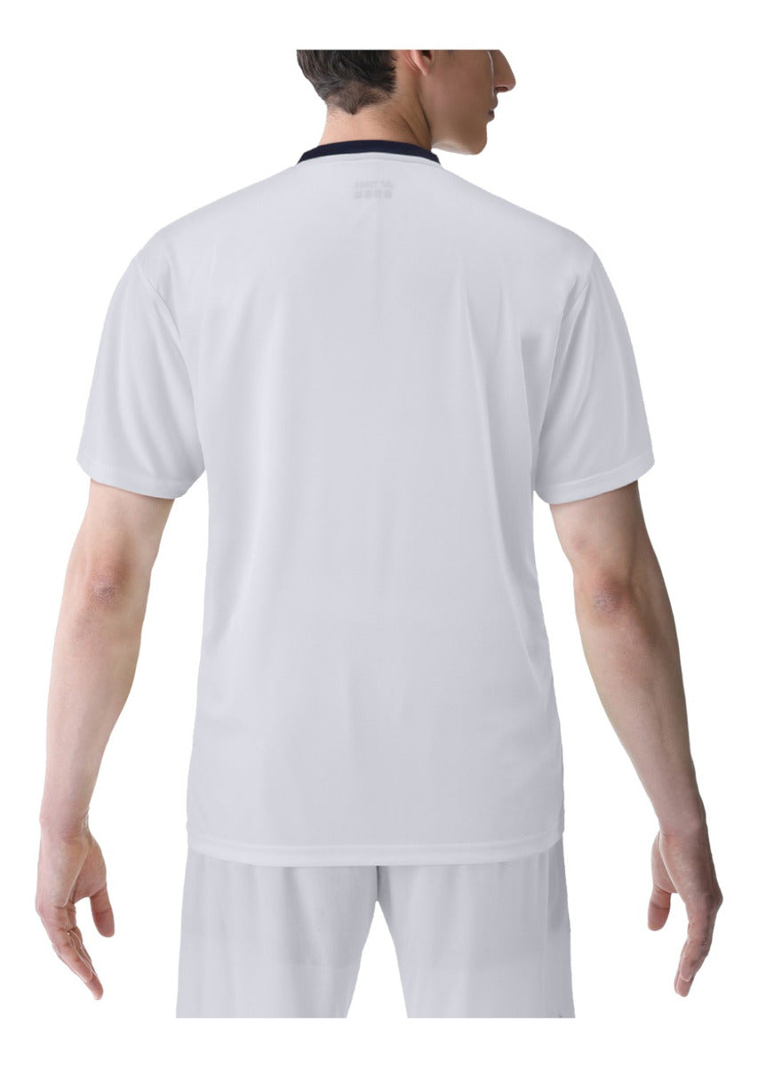 Playera Yonex Ym0029 White Blue