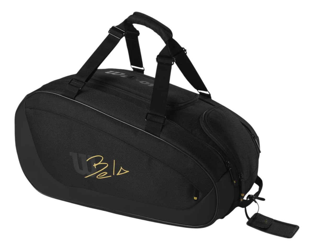 Paletero Wilson Bela Black Gold Maleta Padel