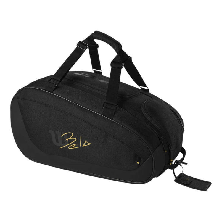 Paletero Wilson Bela Black Gold Maleta Padel