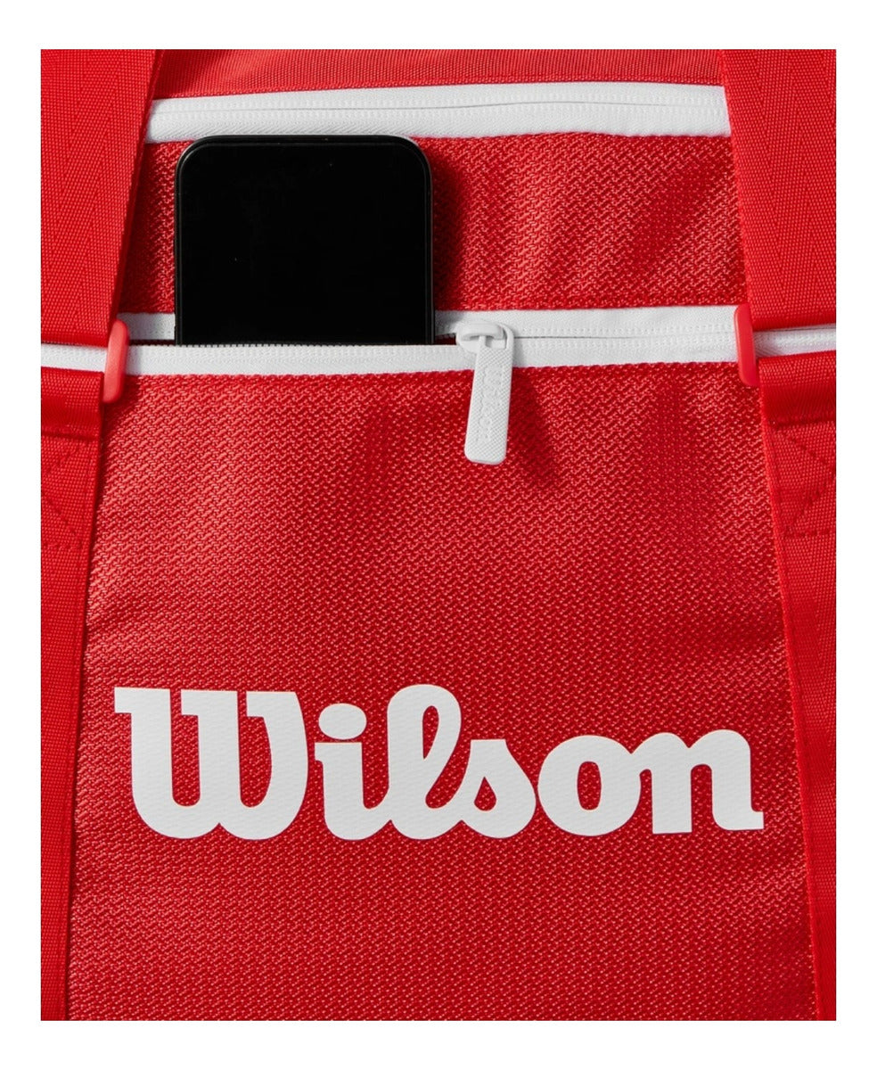 Maleta Raquetero Wilson Super Tour Duffel Rojo