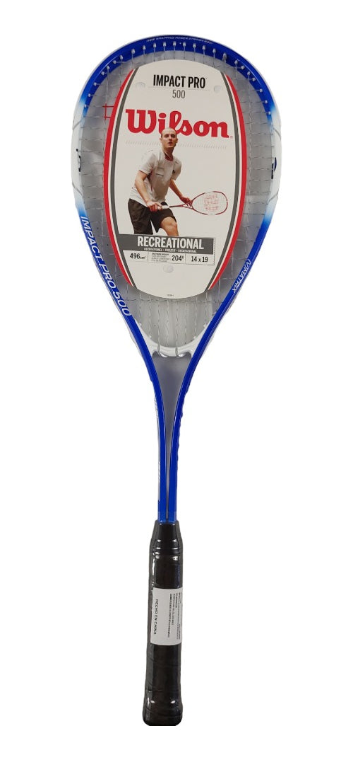 2 Pack Raqueta Para Squash Wilson Impact Pro Azul