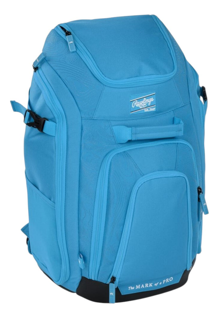 Backpack De Béisbol Rawlings Legion 2 Players Columbia Blue