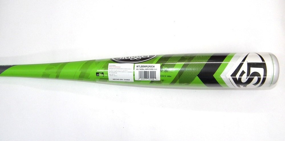 Bat De Beisbol Louisville Warrior Verde 34x29