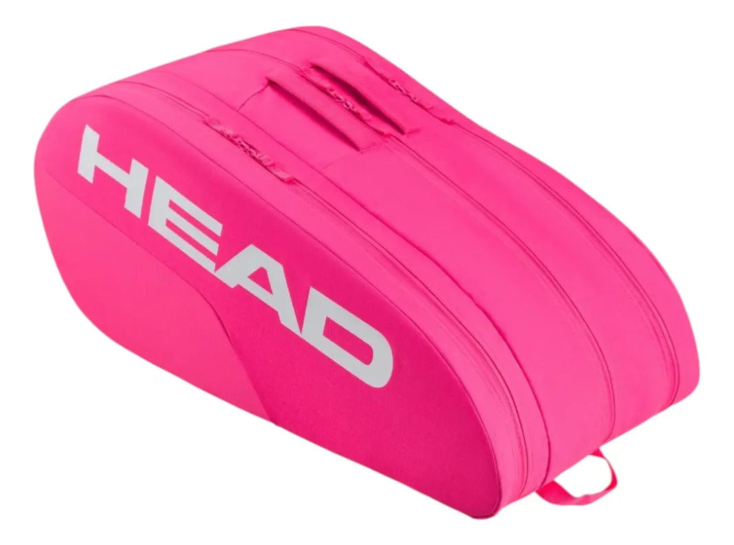Raquetero Head Base L Pink Para 9 Raquetas Tenis Pádel Bolsa