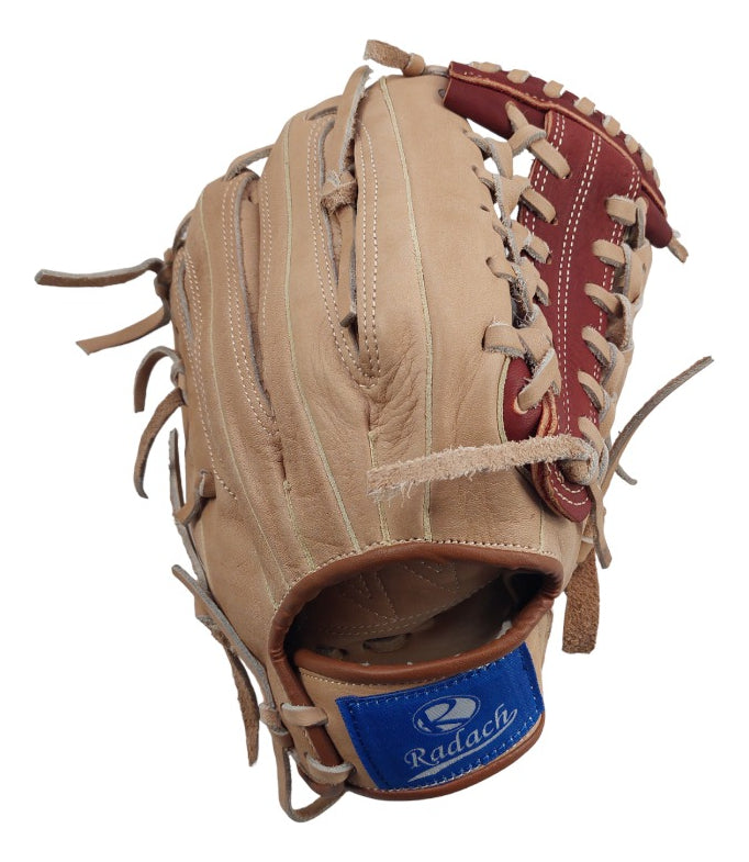 Guante De Beisbol Radach Rookie 13in Caja Tejida Miel/café