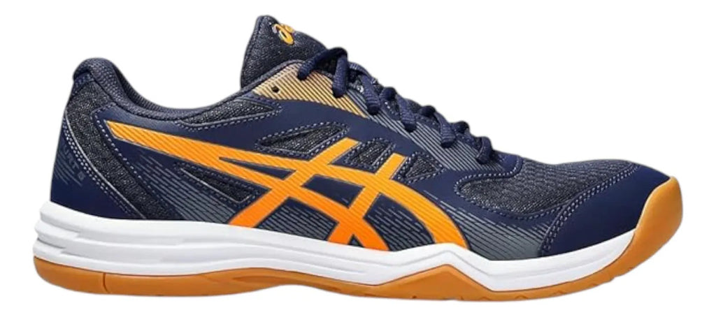 Tenis Asics Upcourt 5 Peacoat / Shocking Orange 8mx