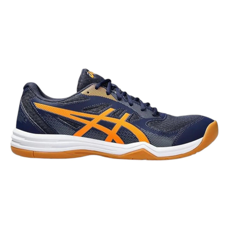 Tenis Asics Upcourt 5 Peacoat / Shocking Orange 8mx