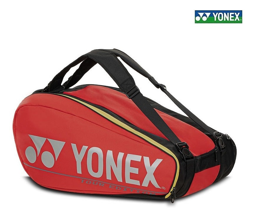 Raquetero Yonex Pro Bag 9 Raquetas Rojo