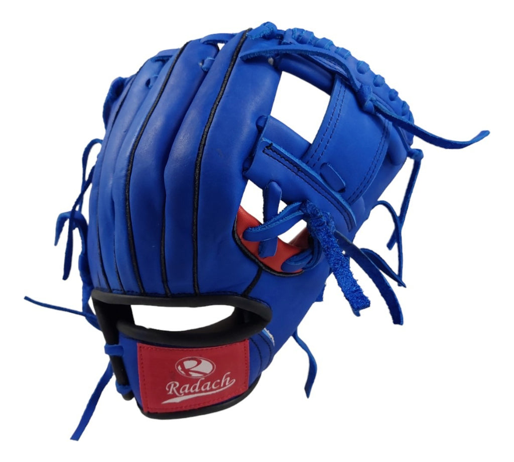 Guante De Beisbol Radach Pro Cuadro I 11.25in Azul Rojo