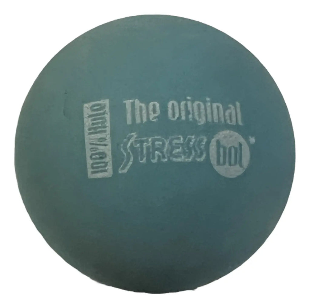 Stress Bol Azul Pelota De Ejercicio Y Relajación.