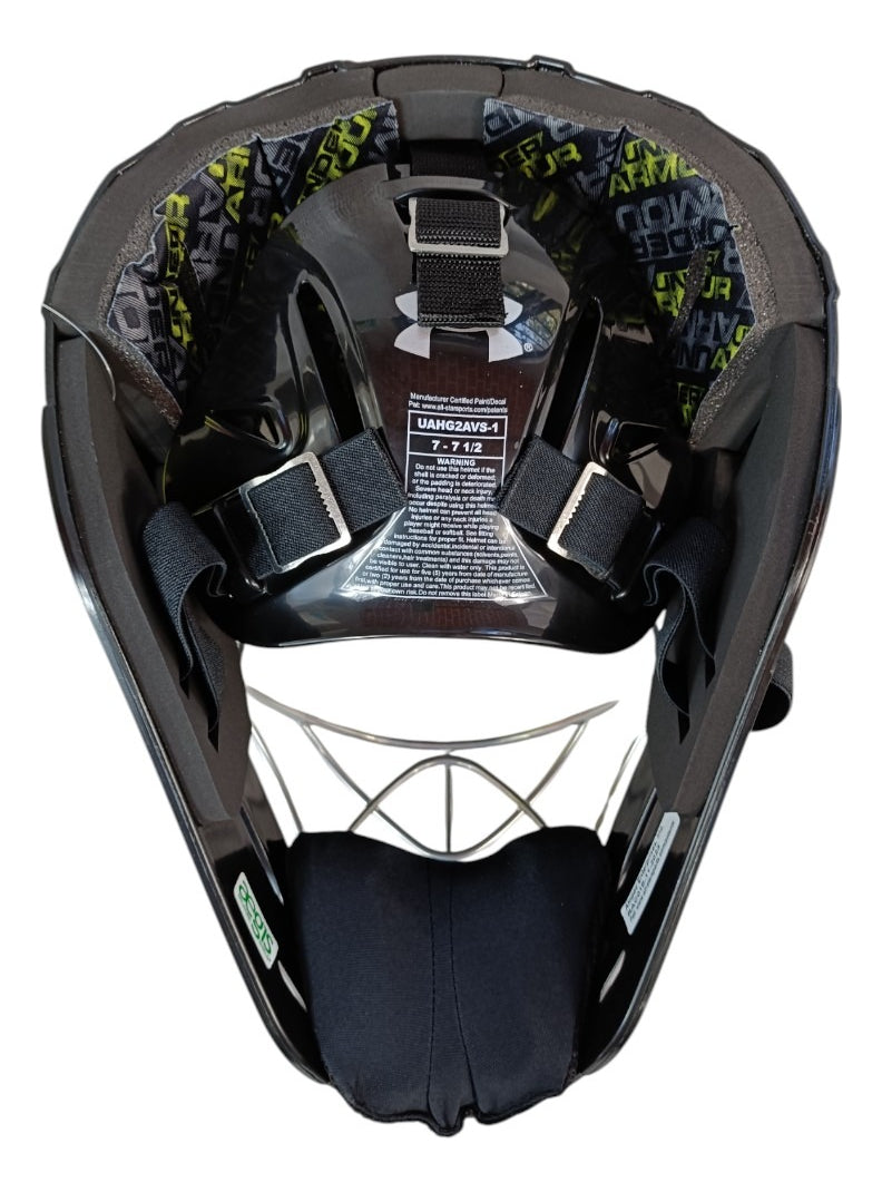 Arreo De Catcher Beisbol Under Armour Pro S6 Negro Adulto