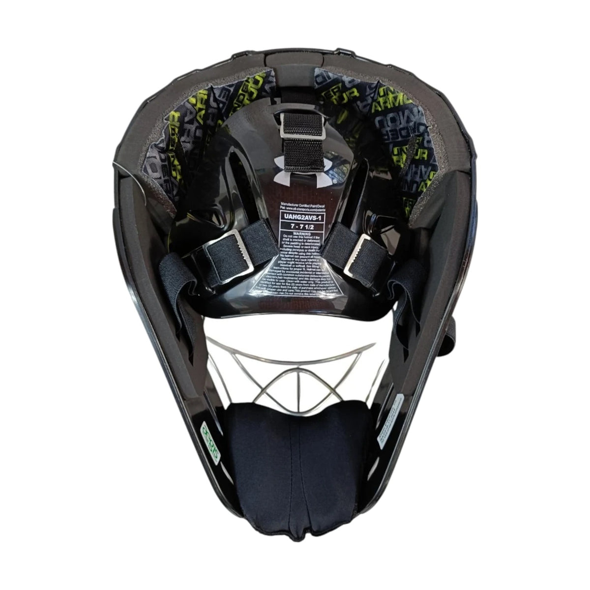 Arreo De Catcher Beisbol Under Armour Pro S6 Negro Adulto