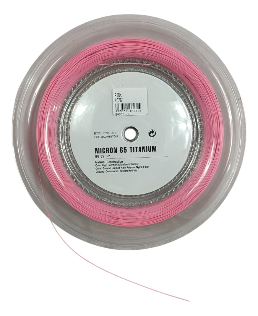 Rollo Yonex Badminton Bg65 Pink