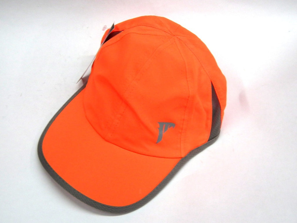 Gorra Mella Ultra Ligera Naranja Con Gris Logo Reflejante