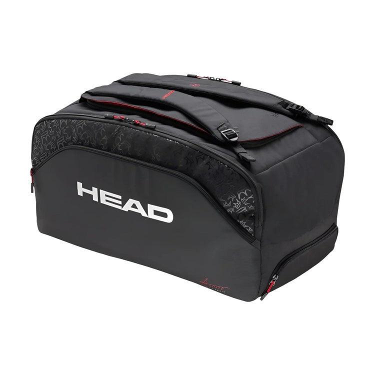 Bolsa Head Coello Pro X Duffle L Negra 60l Para 6 Palas