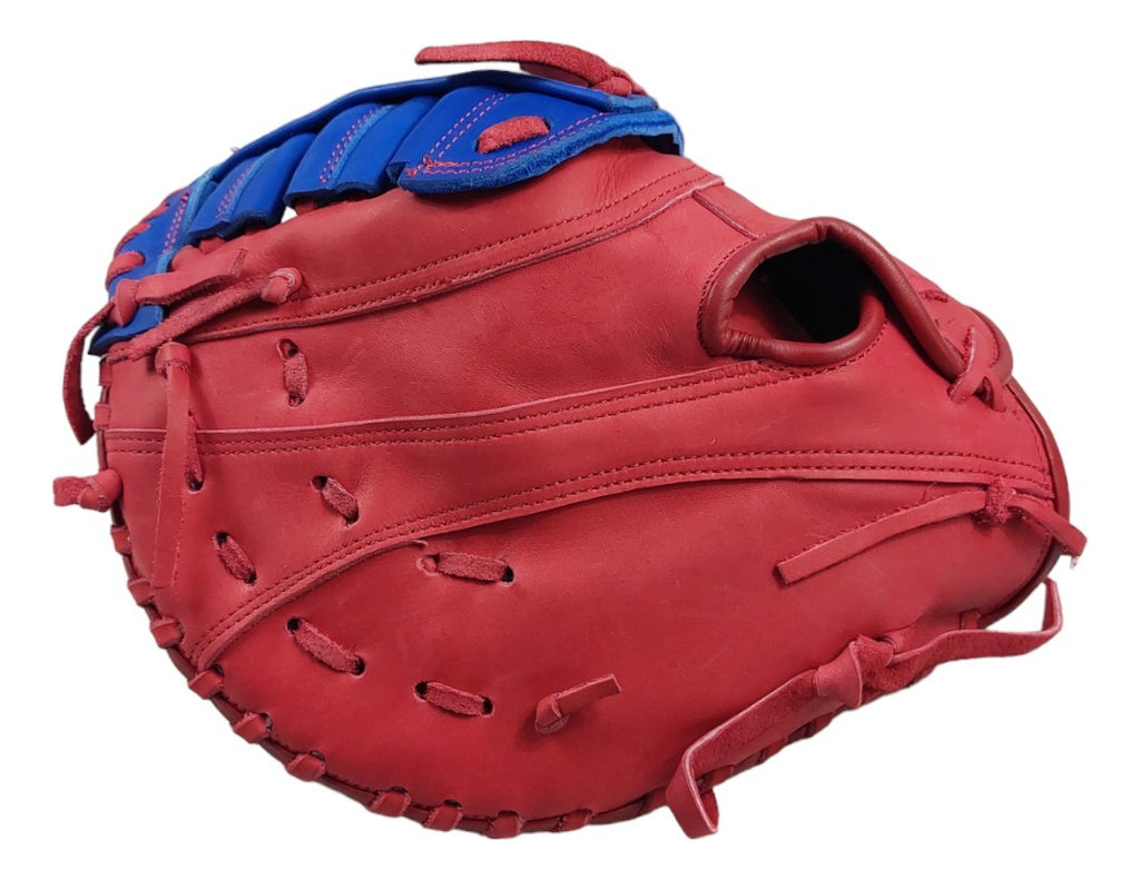 Guante De Beisbol Primera Base Radach Pro Rojo/azul 12.75
