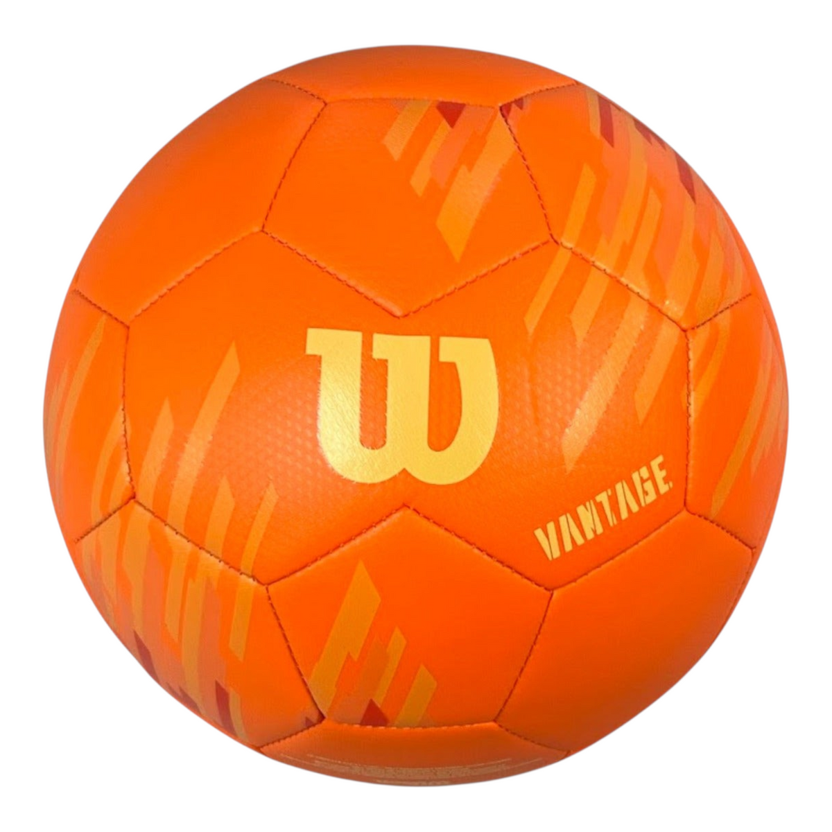 Balón de fútbol Radach Sports Wilson Vantage naranja talla 5 fabricado con espuma EVA sostenible