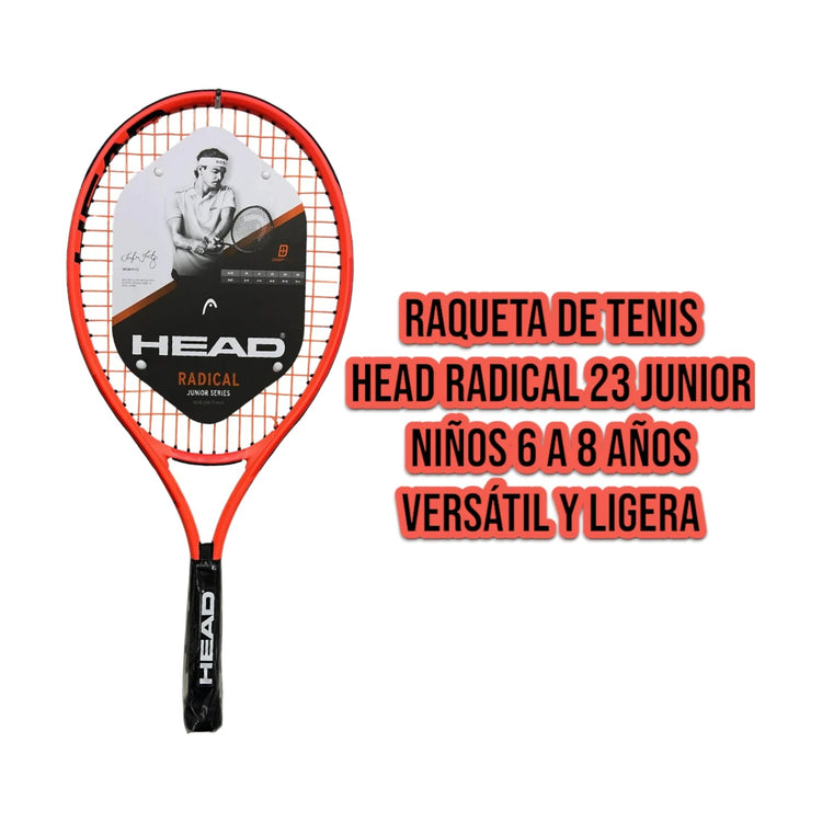 Raqueta De Tenis Head Radical 23 Junior Niños 6 A 8 Años