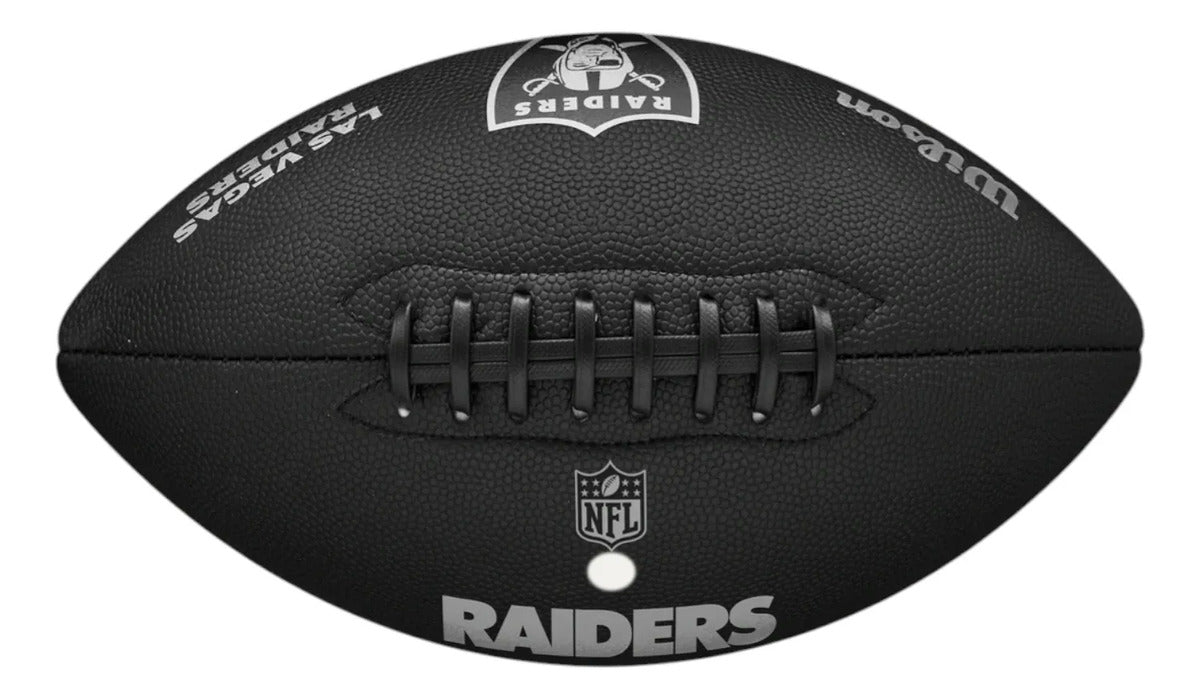 Balon De Futbol Americano Wilson Team Metallic Raiders