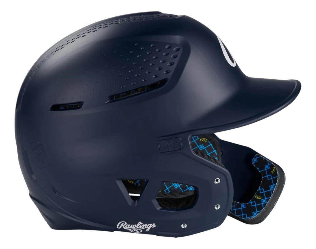 Casco De Bateo Rawlings Rx2 Marino Senior 6 7/8 A 7 5/8