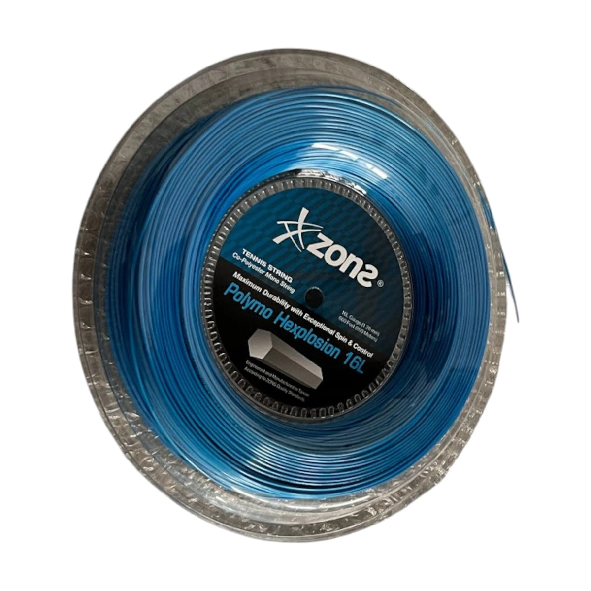 Rollo De Cuerda Zons Polymo Hexplosion Sky Blue 16l