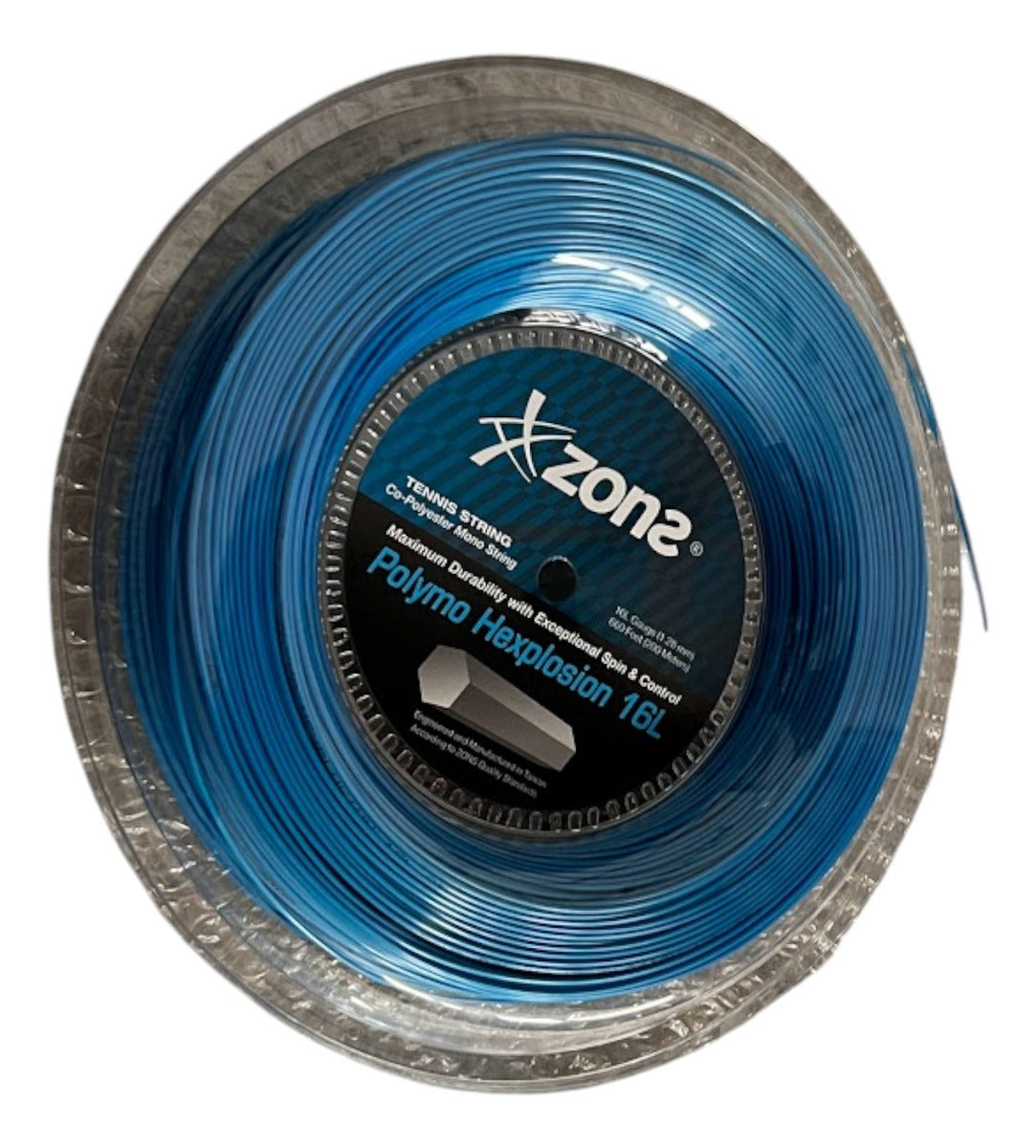 Rollo De Cuerda Zons Polymo Hexplosion Sky Blue 16l
