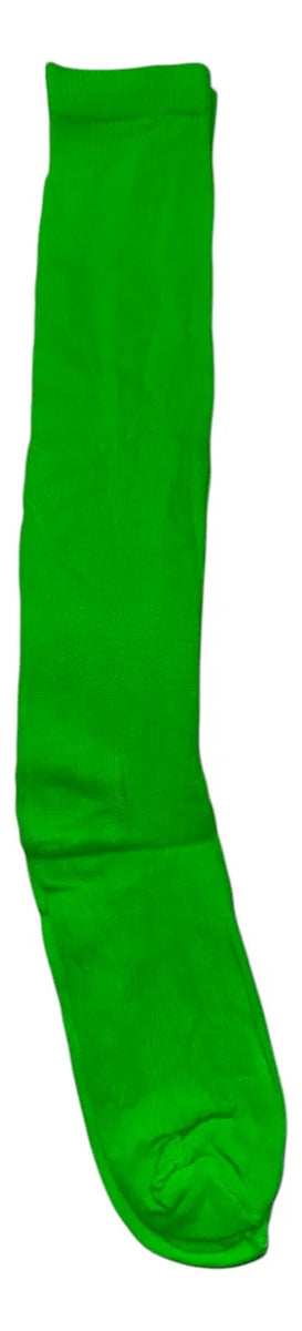 Pack 12 Pares Medias Deportivas Juveniles 10-13 Verde Neon
